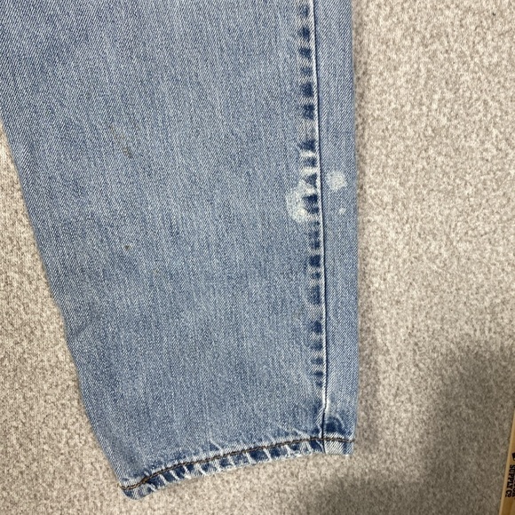 Levi’s vintage 550 relaxed fit thrashed 33x32 baggy grunge tapered leg - Picture 9 of 16